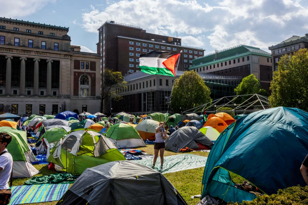 Columbia University Disciplines Over 70 Students Following Pro‑Palestinian Library Protest Columbia University Disciplines Over 70 Students Following Pro‑Palestinian Library Protest