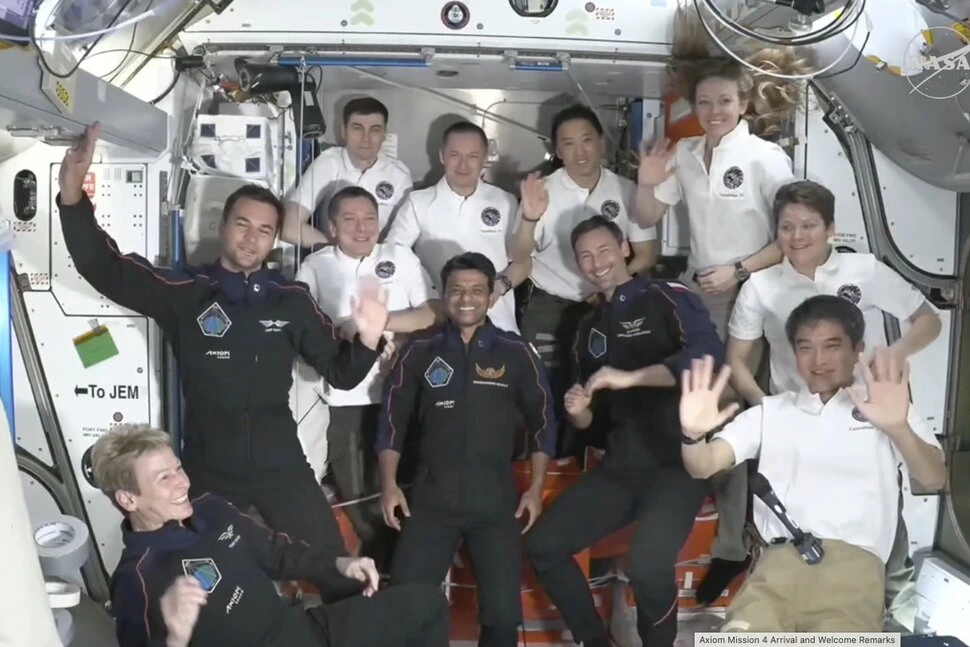 /images/first-india-poland-hungary-astronauts-iss.webp First Astronauts From India, Poland, and Hungary Arrive at International Space Station