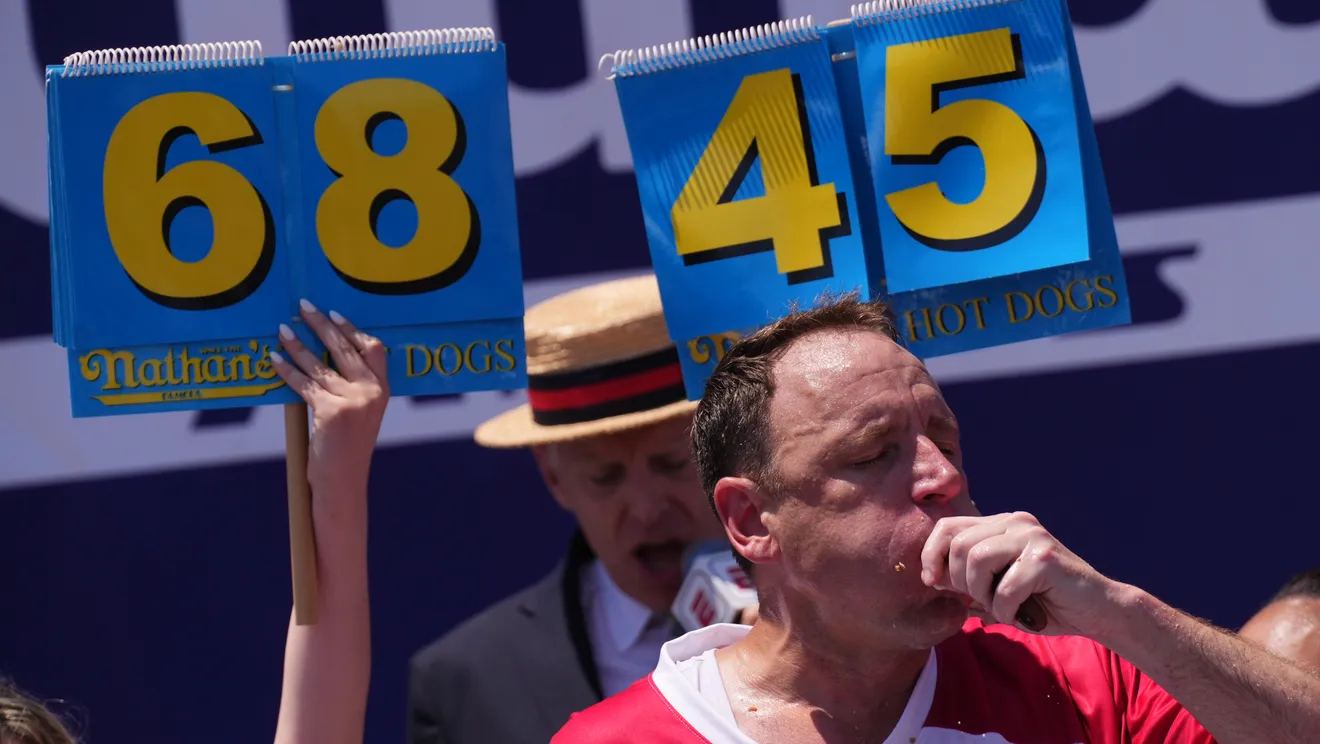 Joey Chestnut Fires Back at Usain Bolt’s Viral Eating Challenge